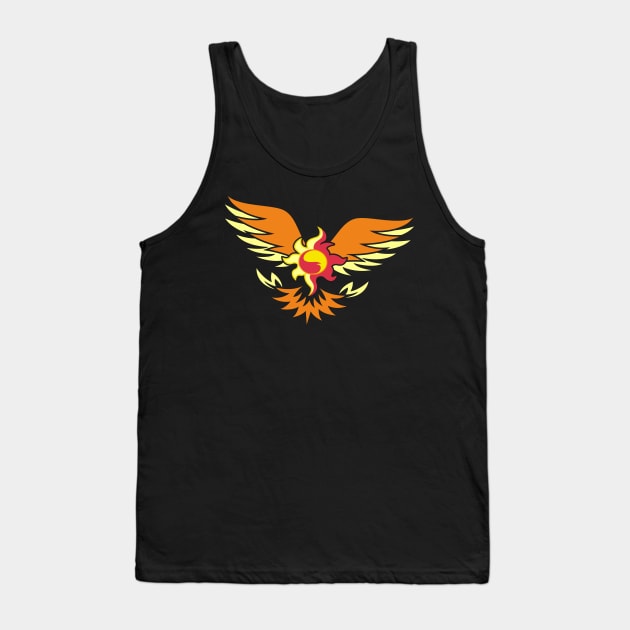 Sunset Shimmer Pheonix Cutiemark! Tank Top by Zekrom9